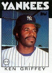 1986 Topps Baseball Cards      040      Ken Griffey